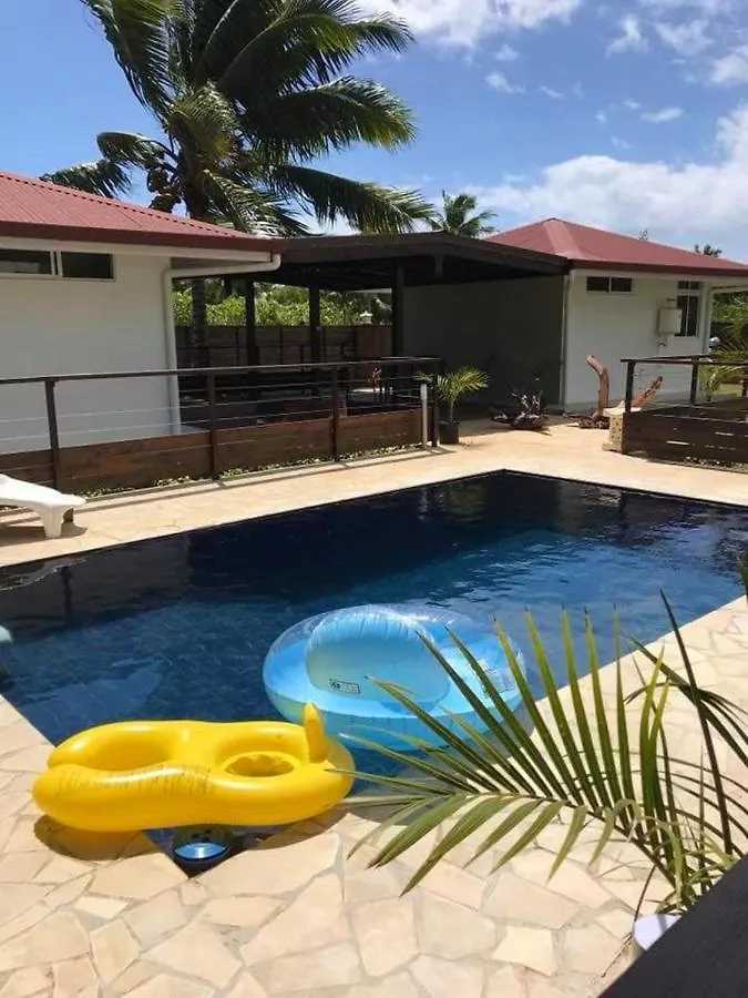 Ferienhaus Villa MOOREA - Fare Vaianae Miti Haapiti Französisch-Polynesien